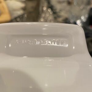 White Ceramic Dish